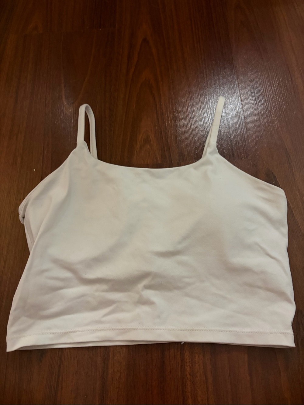 White tank top